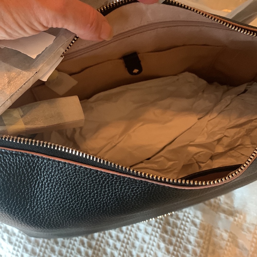 NWT Kate Spade black anyway medium shoulder bag. - Picture 5 of 10